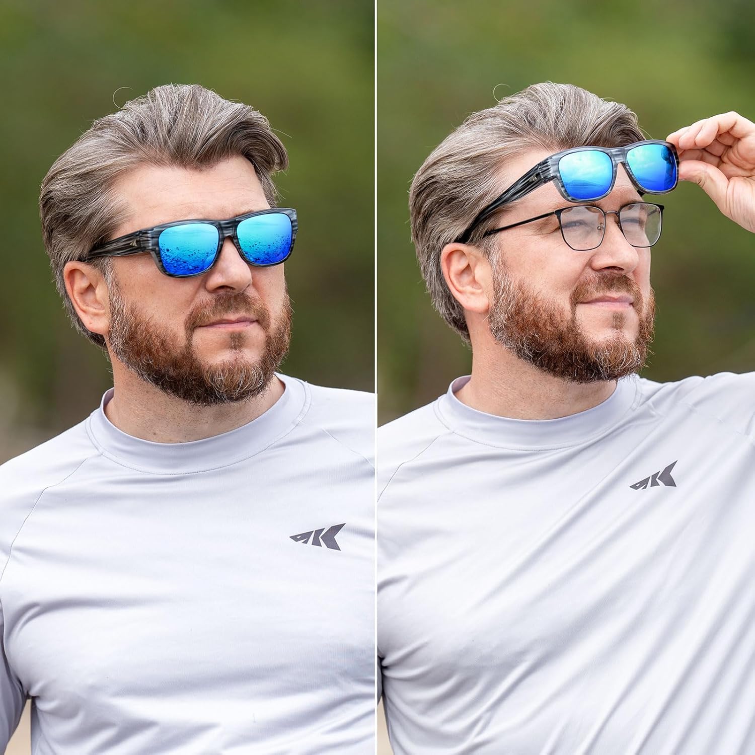 KastKing Chariton Fit-Over Polarized Wrap Around Over Sunglasses for Men and Women, Ideal for Driving Fishing Cycling Running