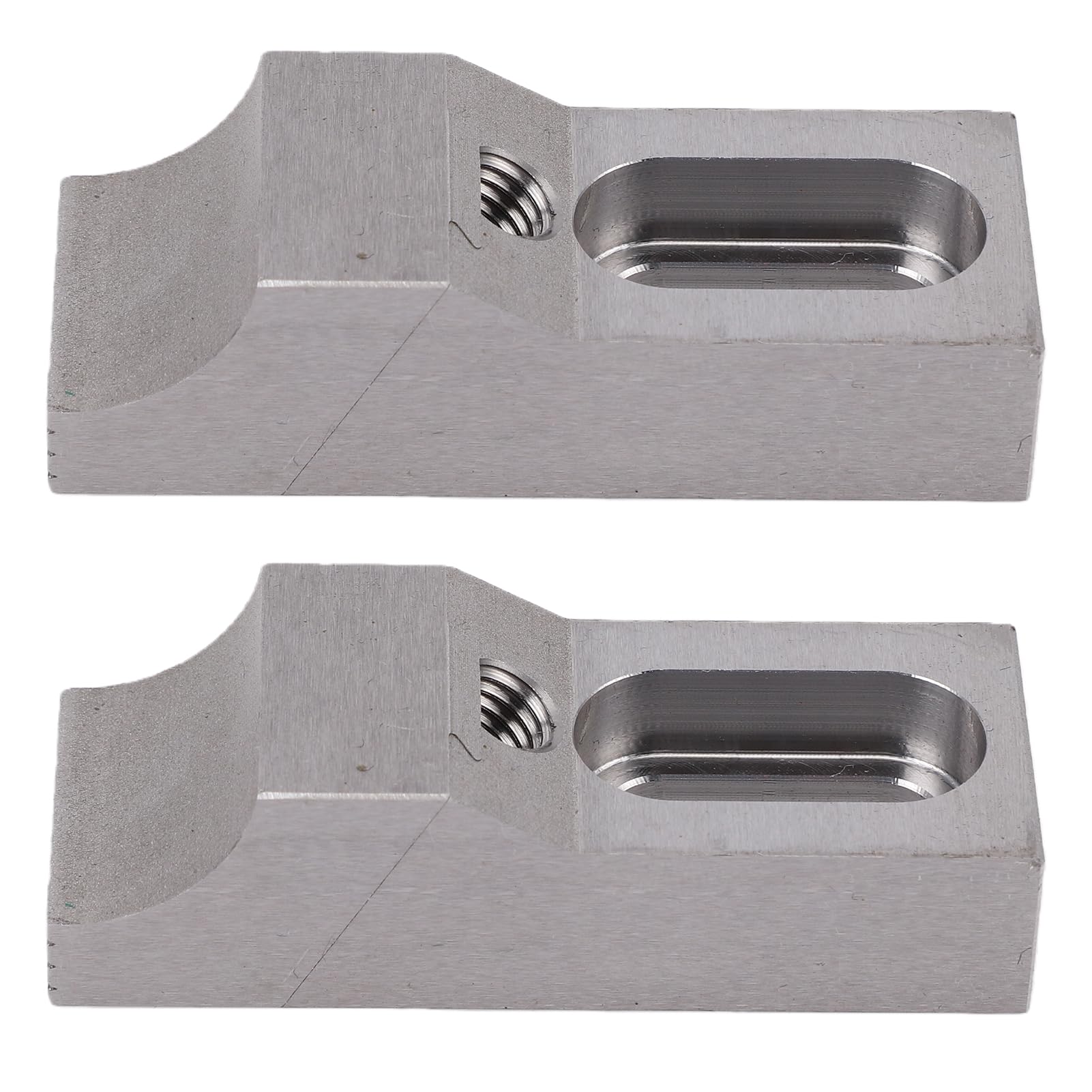 Ejoyous Mini Abrazadera de Tornillo de Banco S136H, Abrazadera Lateral de Acero para Molde, Tornillo de Banco de 68x25x20 Mm, de Sujeción CNC M8 Endurecida para Fresadora, Perforadora, Rectificadora