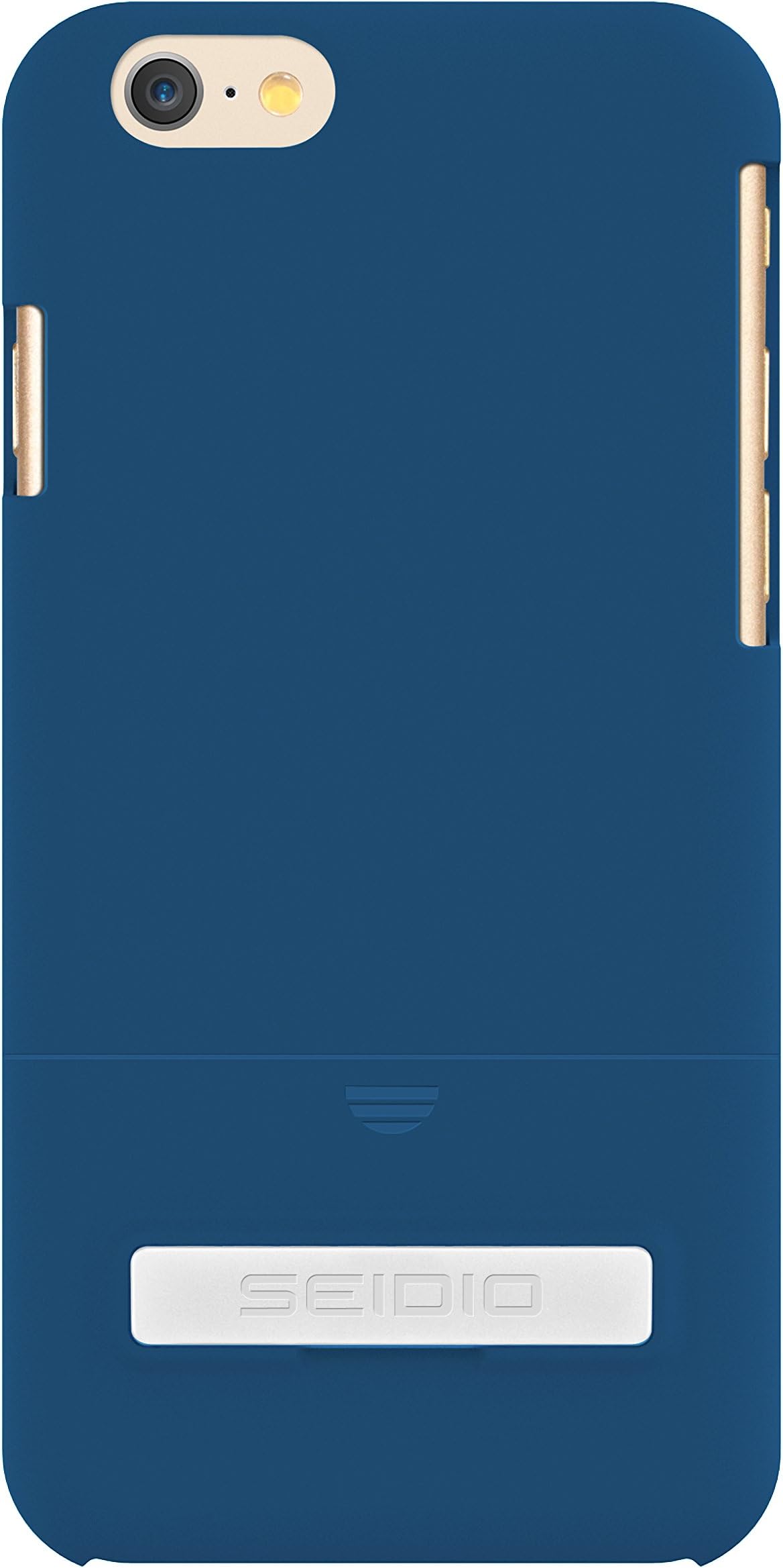 Seidio SURFACE with Metal Kickstand Case for iPhone 6 ONLY [Slim Protection] - Retail Packaging - Royal Blue