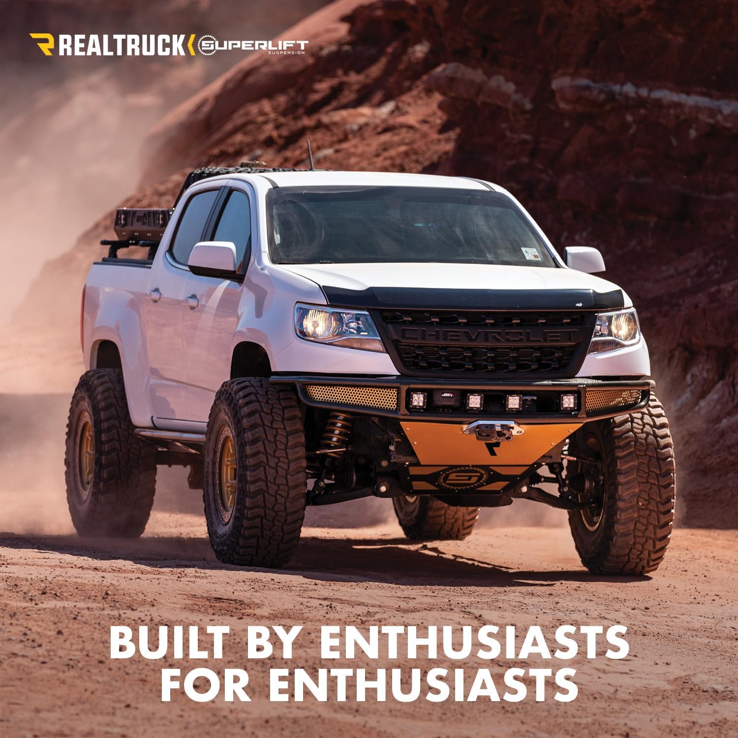 RealTruck SUPERLIFT SUSPENSION 1.25" Leveling Kit for Chevry Colorado/GMC Canyon | Strut Spacers | 40029 | Fits 2015-2022 Chevrolet Colorado/GMC Canyon (Does Not fit ZR2 Models)