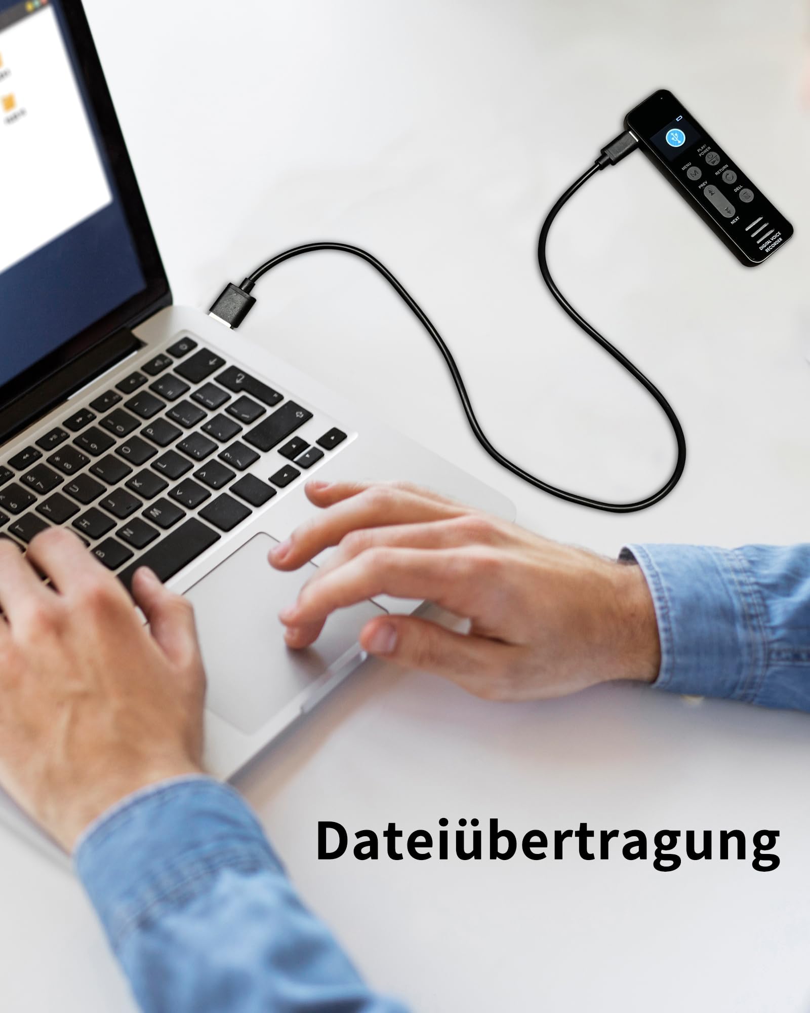 64GB Diktiergerät Professionelles, XIXITPY Aufnahmegerät mit 60 Stunden Daueraufzeichnung und DSP-Rauschunterdrückung, 3072kbps Voice Recorder für Vorlesungen Meetings Klassen Interviews
