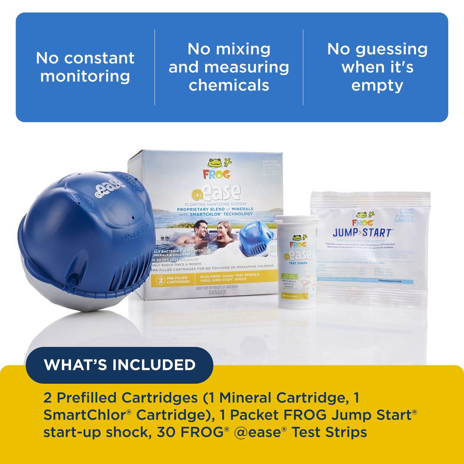 Spa Frog @ease Floating SmartChlor i Mineral Sanitizing System