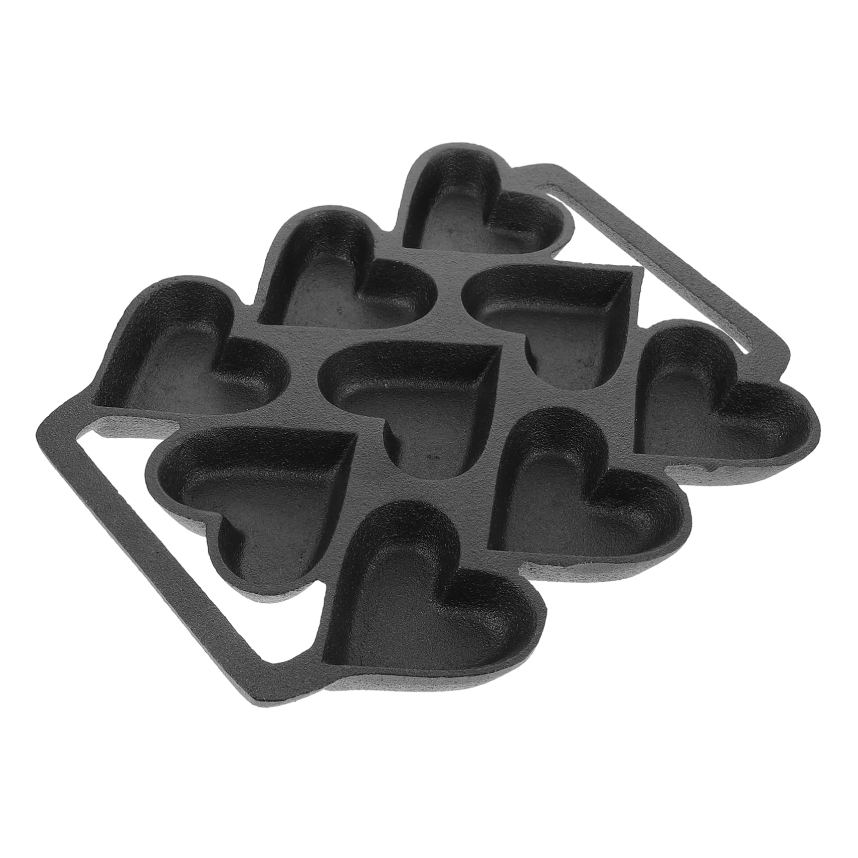BESTonZON Moule à Gâteau Fer Forme De Cœur Moule à Pâtisserie Antiadhésif Pour Cuisiner Des Gâteaux Pour Anniversaires Et Mariages Alvéoles Pour Créer De Délicieuses Desserts