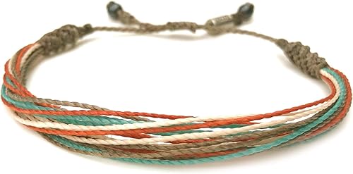 Miniatura 196 de Surfer Bracelets for Men - Handmade Surfer Rope Adjustable Friendship Bracelets - Surf String Bracelet for Couple Women Men Waterproof Beach Jewelry