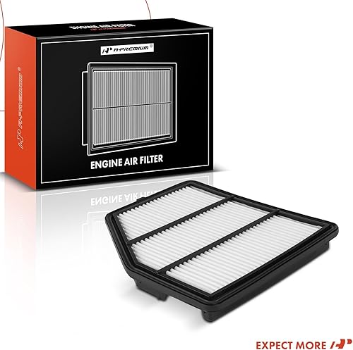 Miniatura 8 de A-Premium Filtro de aire de motor delantero compatible con Nissan Altima 2019 2020 2021 2022 2023 2.5L, repuesto # 16546-6CA0A, XA11703