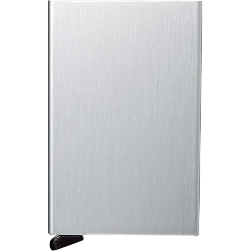 Cardprotector Wallet, Brushed Silver, One Size