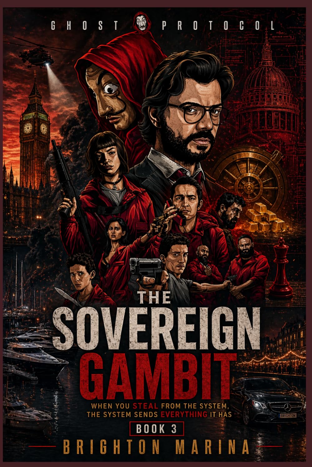 The Sovereign Gambit: When You Steal From the System, the System Sends Everything It Has (Book 3) (Ghost Protocol)