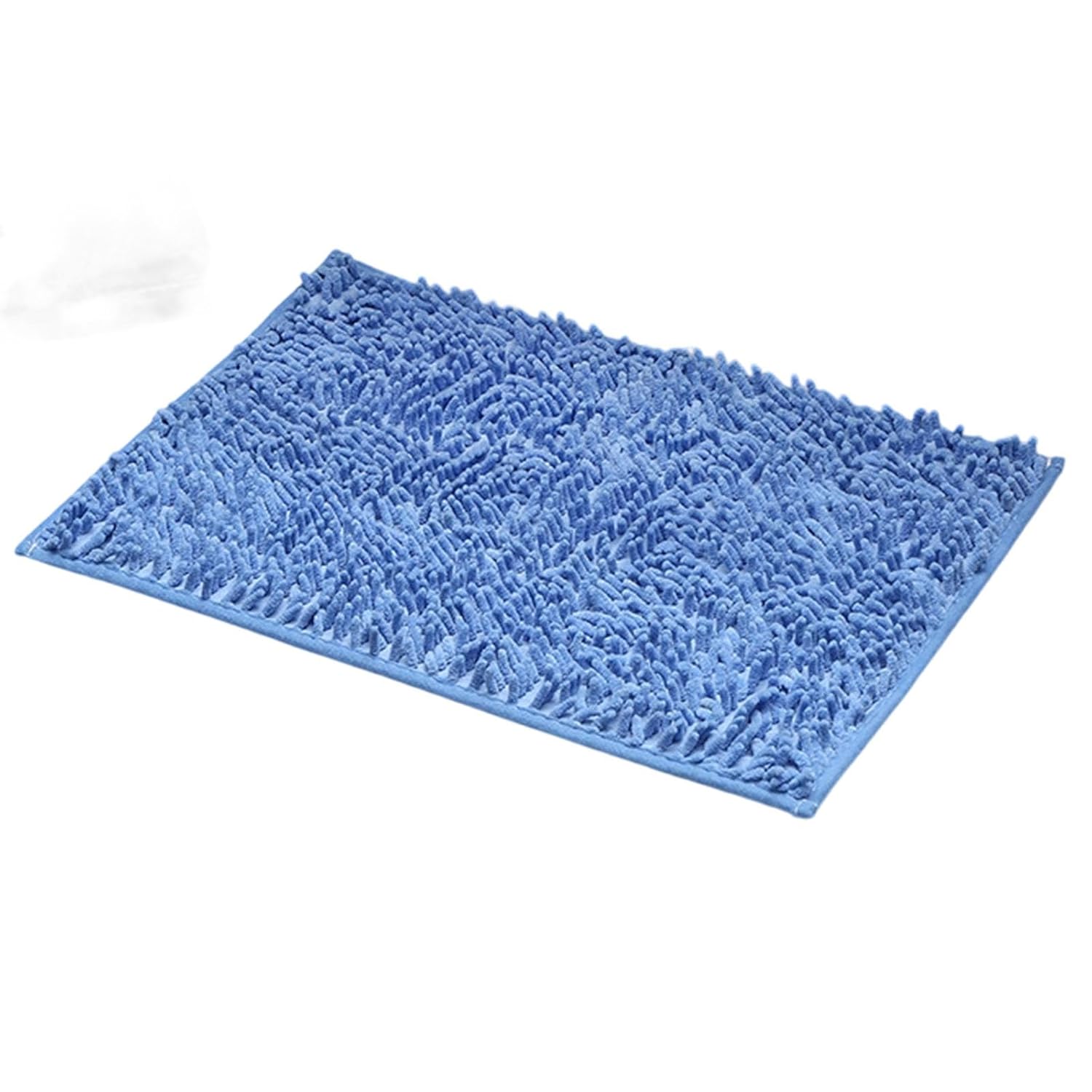 Bathroom Rug 30 X 20 Inches Non-Slip Soft Shaggy Chenille Absorbent Washable Bathroom Mats Quick Dry Rubber Backing