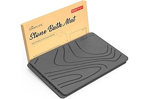 Stone Bath Mat 2 Pack - The Epitome of Absorption and Style