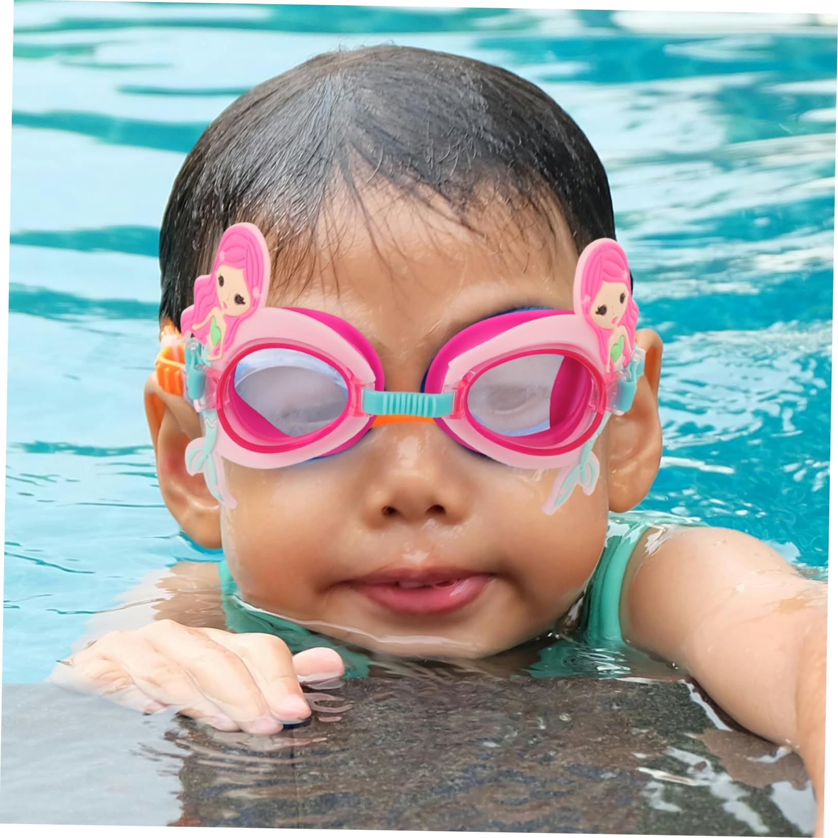 BESPORTBLE Lunettes De Natation Pour Enfants Lunettes Enfants Lunettes De Plongée Lunettes De Dessin Animé Lunettes De Natation Pour -petits Jolie Lunette De Natation Pc