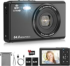 LAMA Digitalkamera 1080P FHD 64MP