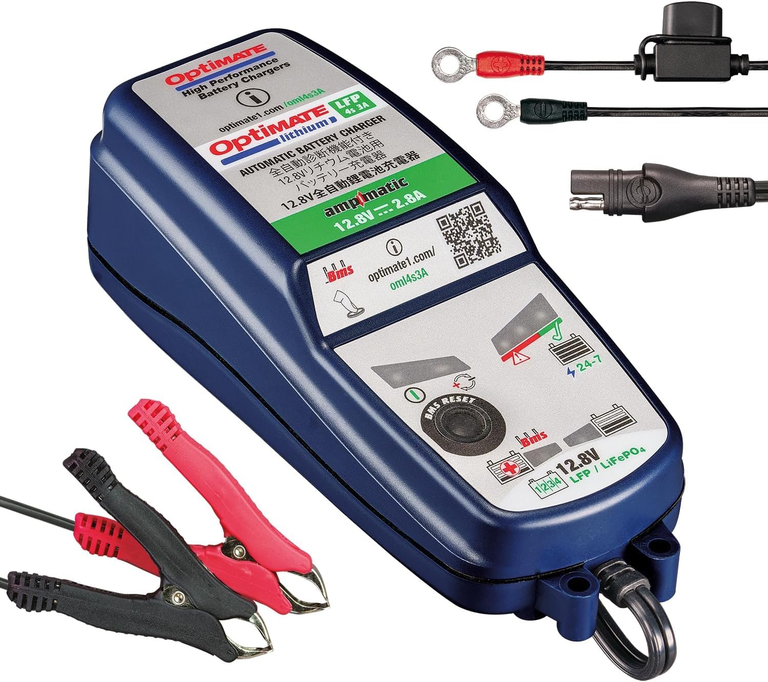 Greenstar 14043 Tecmate Chargeur de Batterie pour Batterie 12 V