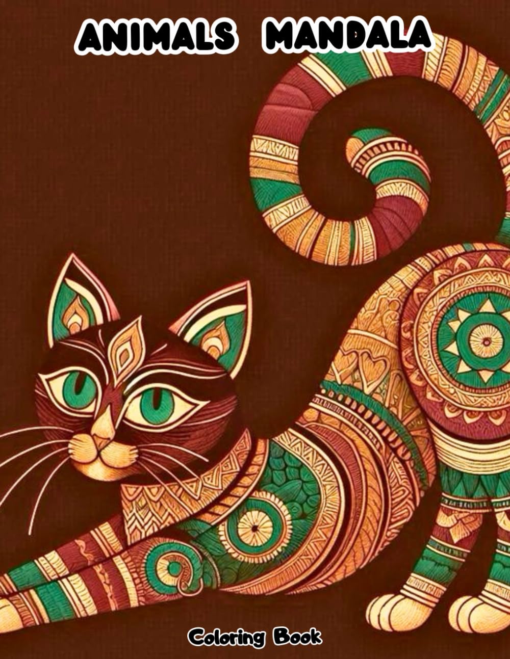 Wild Animals Mandalas: An Adult Coloring Book Featuring Complex Nature Geometry