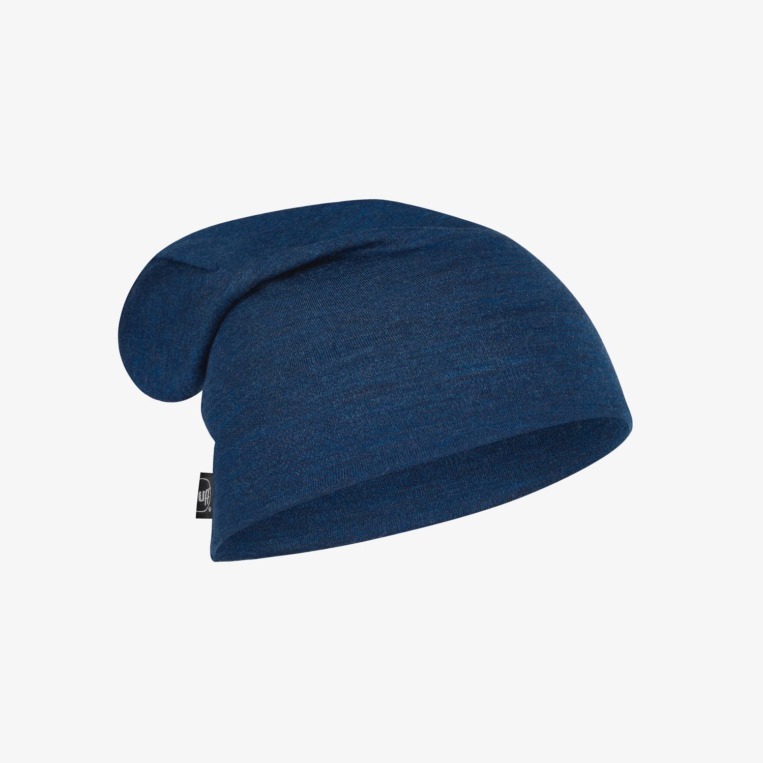 Buff Solid Denim - Heavyweight Merino Wool Hat - Adult Sized