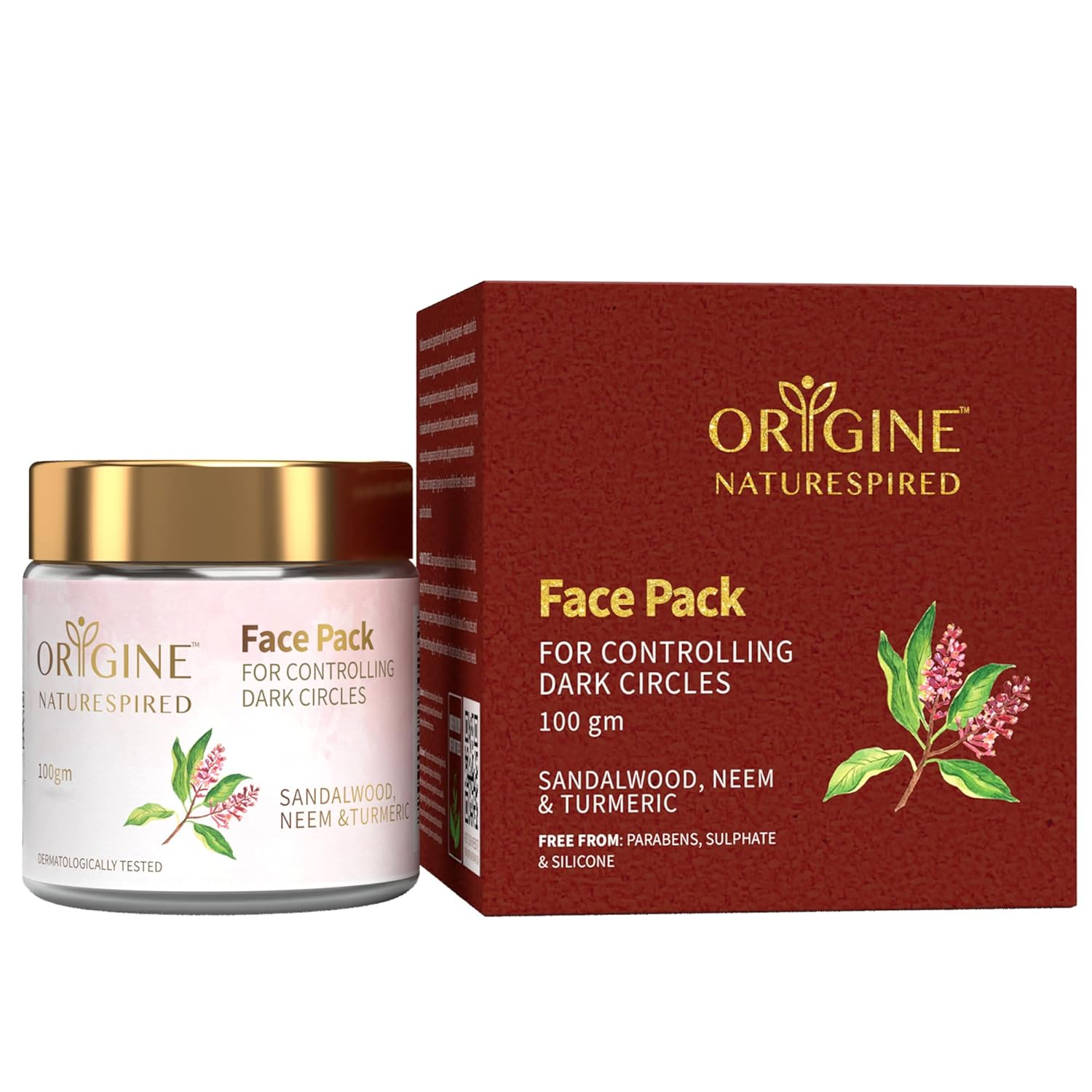 Origine Naturespired Dark Circle Reducing Face Pack Controlling Dark