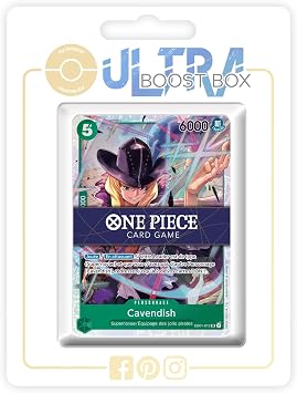 Cavendish EB01-012 Super Rare - my-booster X One Piece The Best Vol.2 PRB-02 - Box of 10 One Piece French Cards