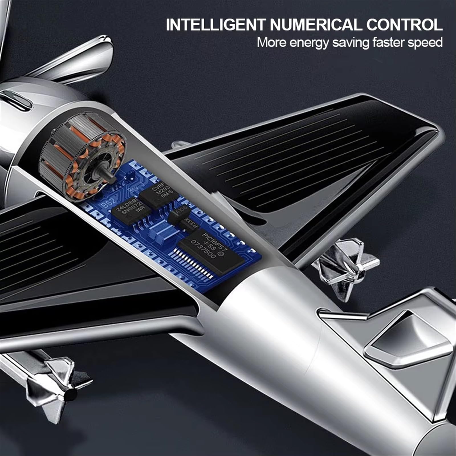 Voiture Intérieur Désodorisant Voiture Décoration Solaire Mini Parfum Voiture Désodorisant Ornement Voiture Accessoires Voiture Intérieurs Voiture(Argent)