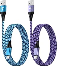 iPhone 17e 17 Pro Max Charger Cord 3FT/2Pack for iPhone 17e/17/Air/17 Pro/17 Pro Max/16e/16 Pro/16 Pro Max Plus,3.1A USB Type C Charger Cord Car Fast Charging Cable iPhone 17 USB to USBC Carplay Cable