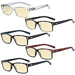 Eyekepper 5-pack Blue Light Blocking Glasses Yellow Tinted