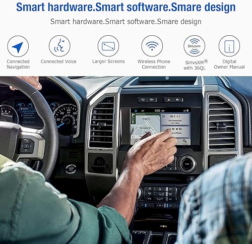 Miniatura 3 de para Sync 3 Módulo de navegación GPSAPIM, actualización 2023 con Apple CarPlay y Android Auto, el último mapa NA 222+32 GB, para F-150