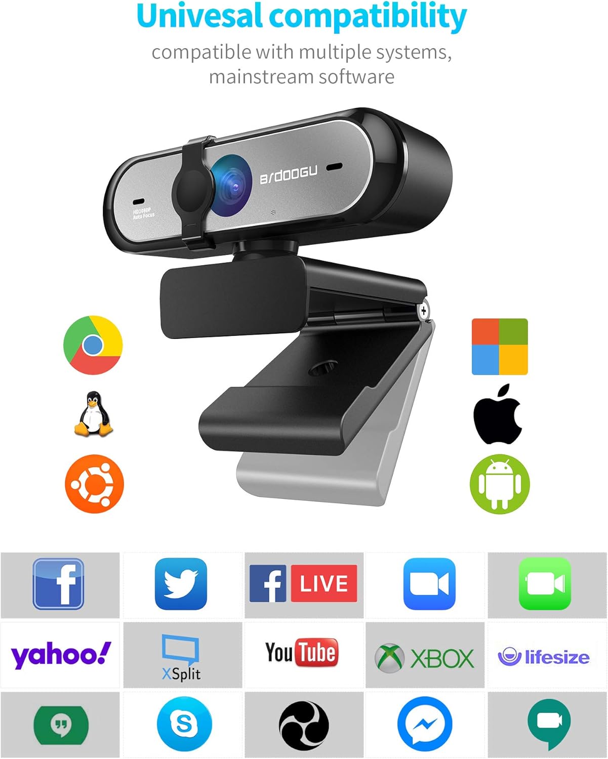 🔥 Hot Deals 1080P 60FPS Webcam with Microphone, HD USB Web Camera, Built-in Dual Noise Reduction Mics, 90 Degrees Auto Focus for Zoom YouTube Skype FaceTime Hangouts PC Mac Laptop Desktop, Built-in Privacy Cover Authentic Crazy Deals 1080P 60FPS Webcam with Microphone, HD USB Web Camera, Built-in Dual Noise Reduction Mics, 90 Degrees Auto Focus for Zoom YouTube Skype FaceTime Hangouts PC Mac Laptop Desktop, Built-in Privacy Cover