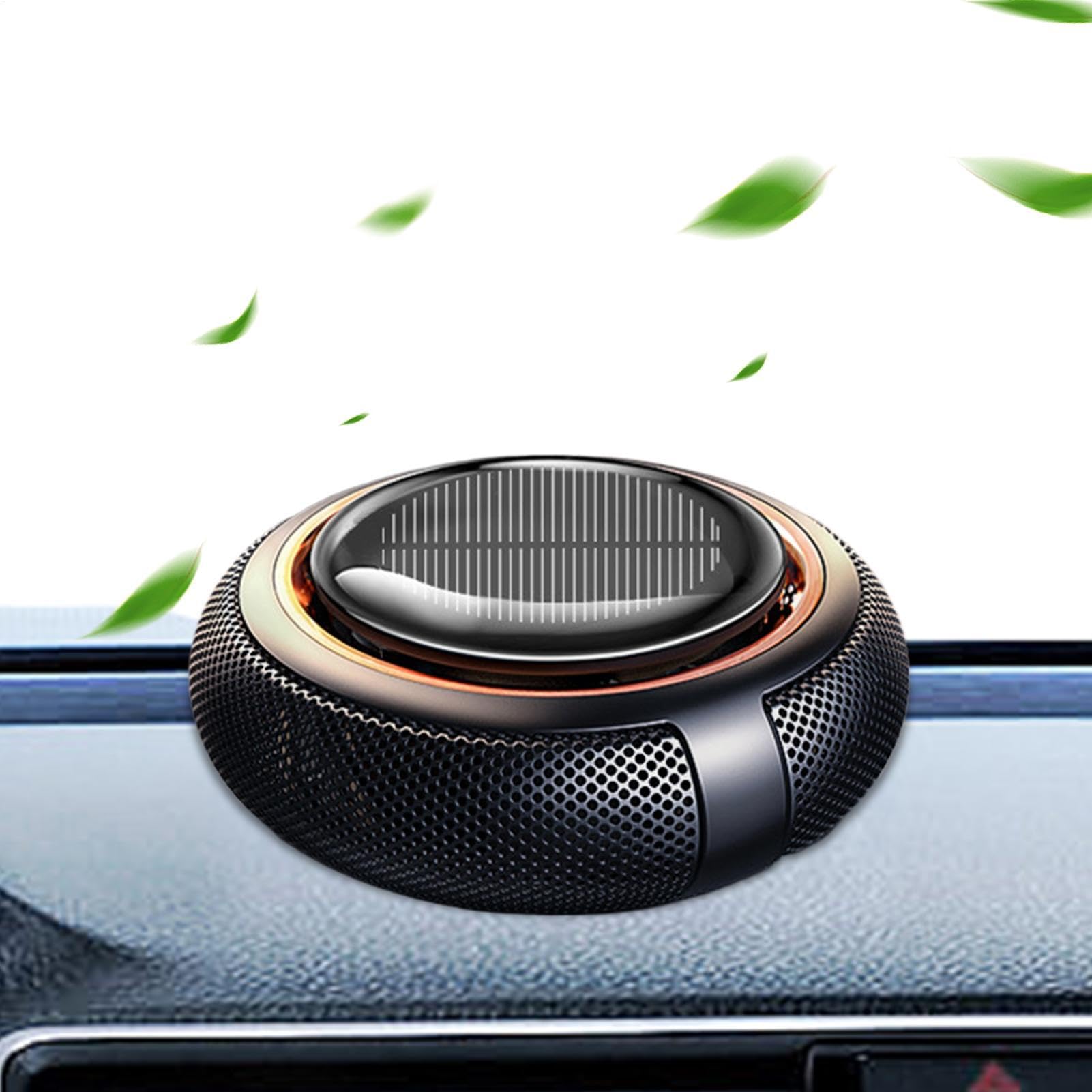 Diffusore Solare di Aromaterapia per Auto Olio Profumato Per Auto