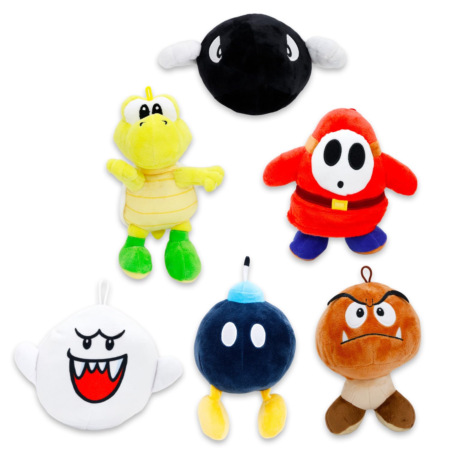 Amazon.co.jp: スーパーマリオ ヴィランズ ぬいぐるみセット - ビデオ