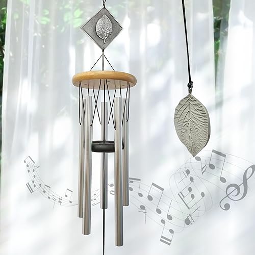 Miniatura 11 de Campanillas de viento de colibrí para exteriores, campanillas de viento conmemorativas de 32 pulgadas para crear un ambiente zen, regalo de colibrí