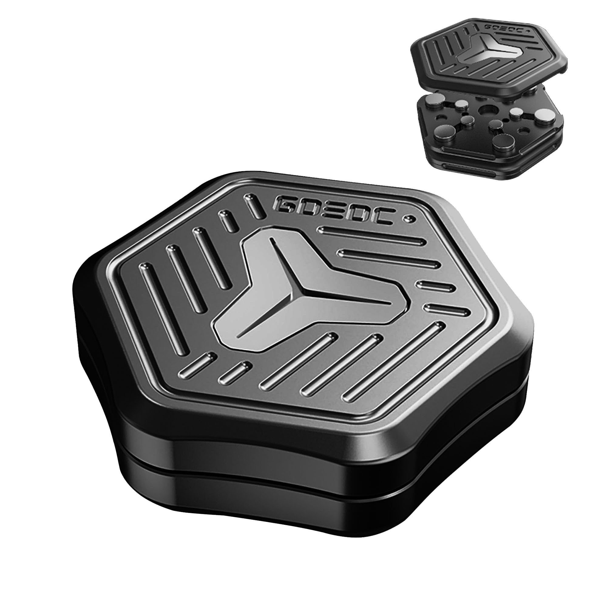 Amazon | GDEDC フィジェットスライダー 六角形 無限方向 触覚