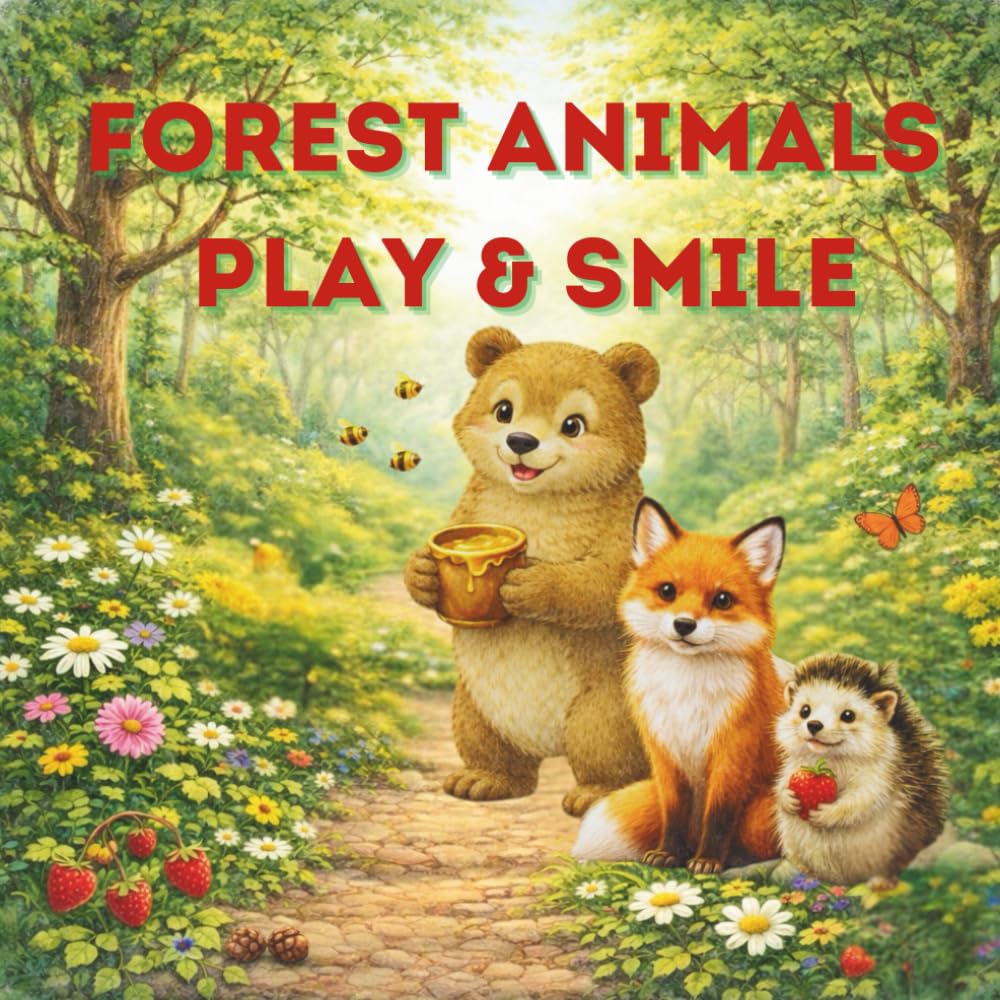 FOREST ANIMALS PLAY & SMILE: Gentle Rhymes for Little Bodies