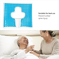 Vista 4 de Cojín antiescaras para úlceras de cama, cojín para silla de ruedas antidecúbito para pacientes ancianos postrados en cama discapacitados