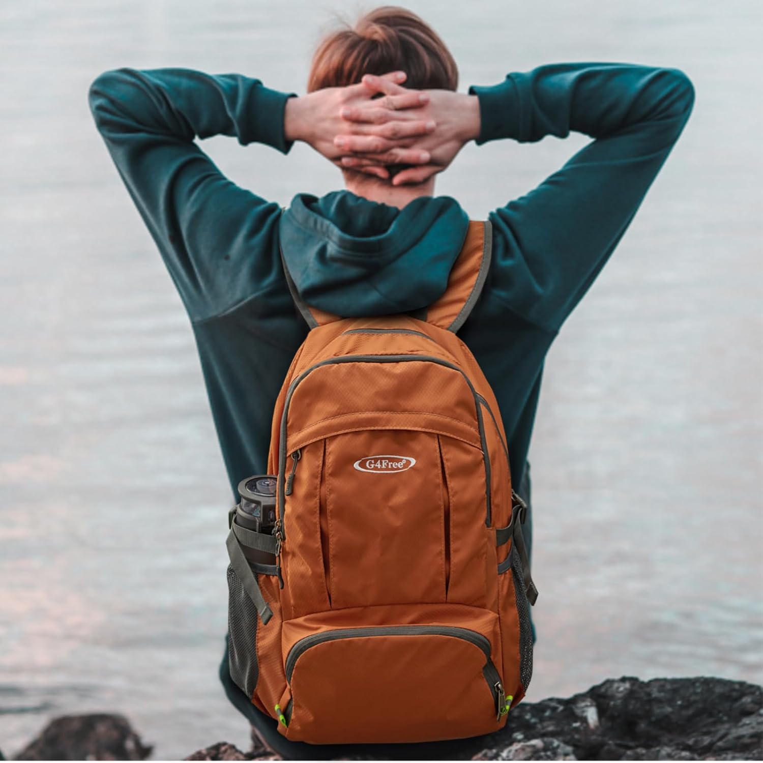 G4Free 40L Lightweight Packable Hiking Backpack, Waterproof Travel Daypack - Image 9