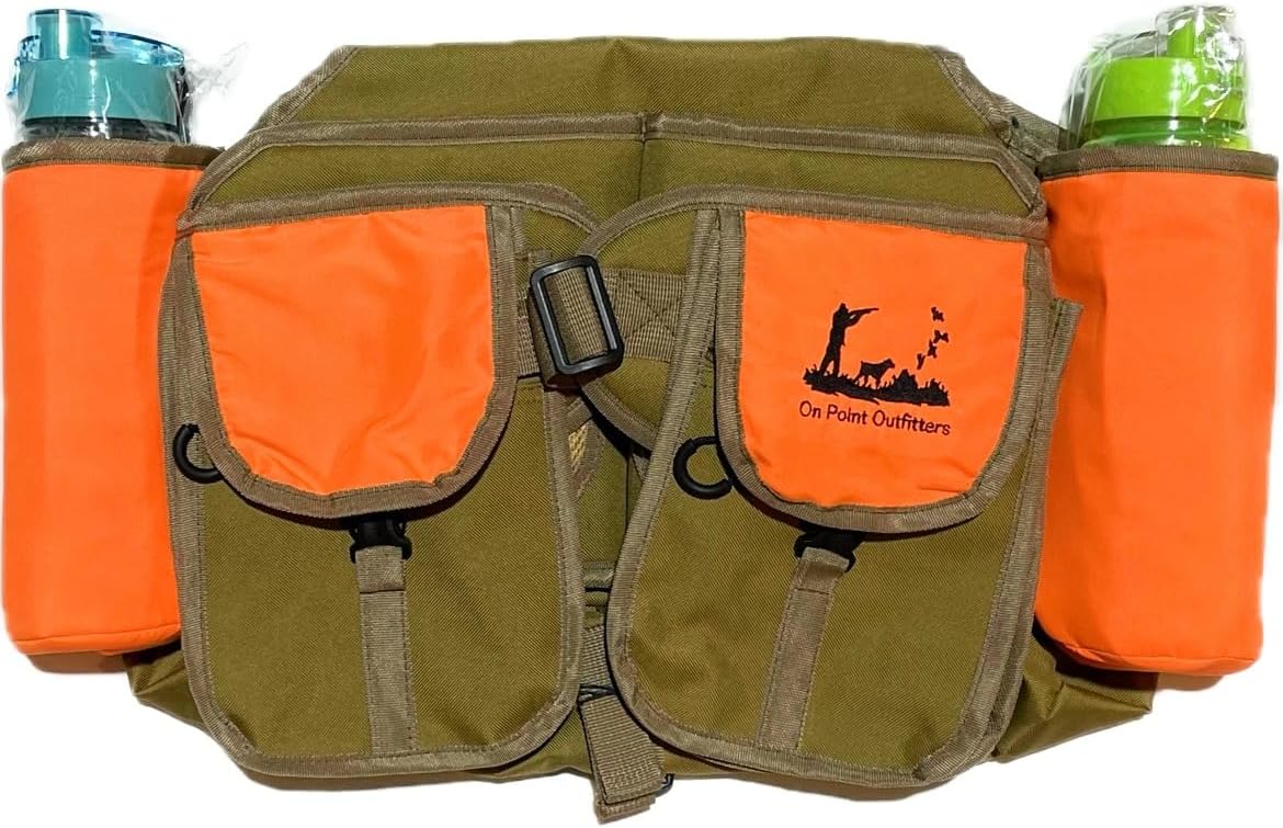Deluxe Back Support Bird Belt, Dove Belt, Game Belt with Game Bag, Shell Pouch