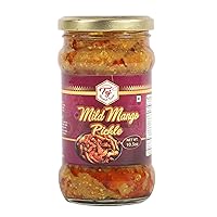 Vista 9 de TAJ - Pepinillo de mango picante, acar de mango picante 10.5 oz (300 g)