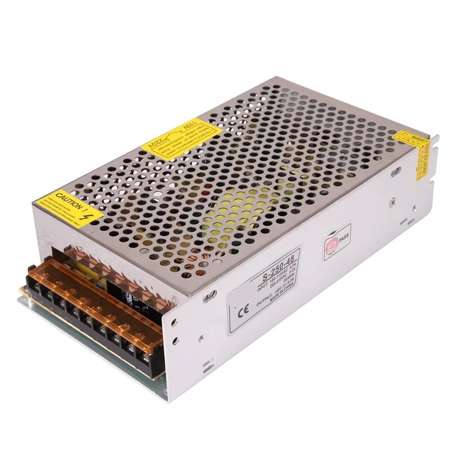 Switching Power Supply Transformer 250W 360W 400W 500W 600W Input Voltage 110V 220VAC to Output DC 48V 1Pcs(250W 48V5A)