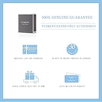 Vista 5 de 40-Piece Heavy Duty Silverware Set, TUNKENY Stainless Steel Solid Flatware Cutlery for 8, Durable Home Kitchen Eating Tableware Set, Mirror Polished