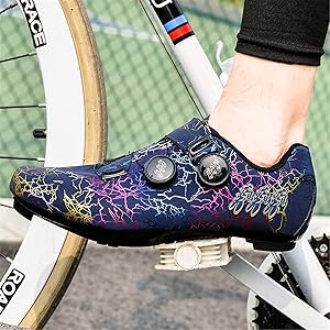 WHLWDH Fahrradschuhe Herren/Damen - MTB Schuhe Mit Schnürung