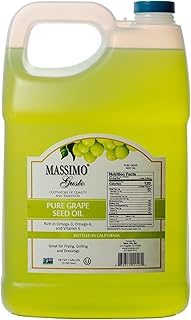 Massimo Gusto Food Service - Grape Seed Oil - 1 Gallon (128 FL OZ)