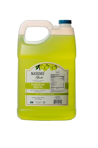 Massimo Gusto - Aceite de semilla de uva - 1 galón