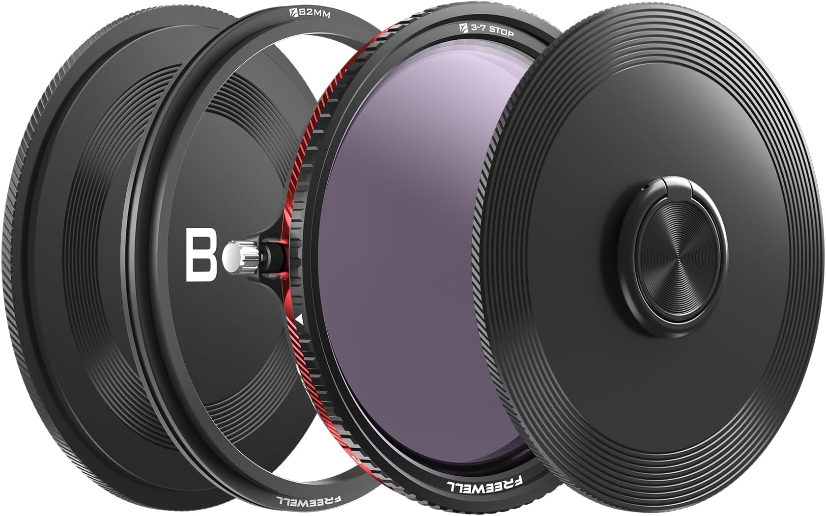 Freewell 82mm V2 Magnetic Hybrid VND/CPL 3-7 Stops Filter -Adjustable VND and CPL Filter Futureproof