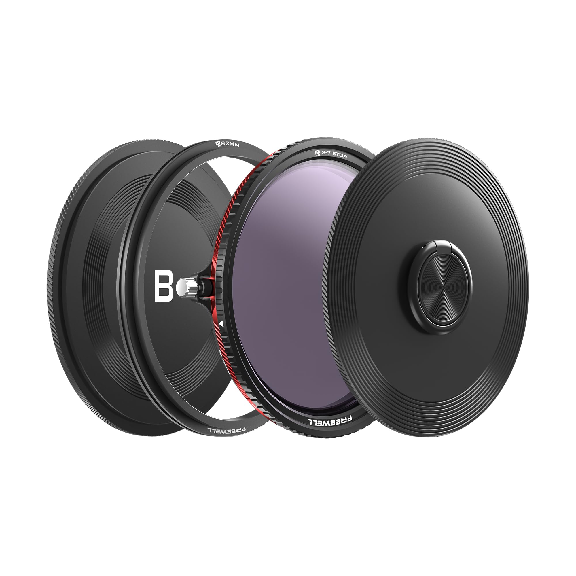 Freewell 82mm V2 Magnetic Hybrid VND/CPL 3-7 Stops Filter -Adjustable VND and CPL Filter Futureproof