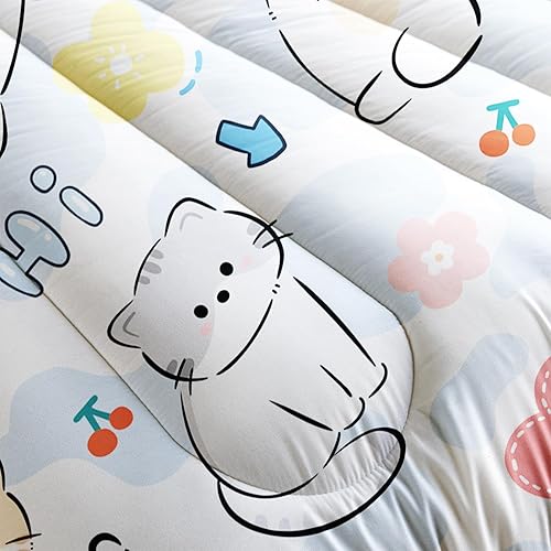 Vista 185 de CVHOUSE Juego de edredón de caballo rosa, tamaño individual, juego de ropa de cama de caballo rosa, juego de edredón suave y transpirable para niños