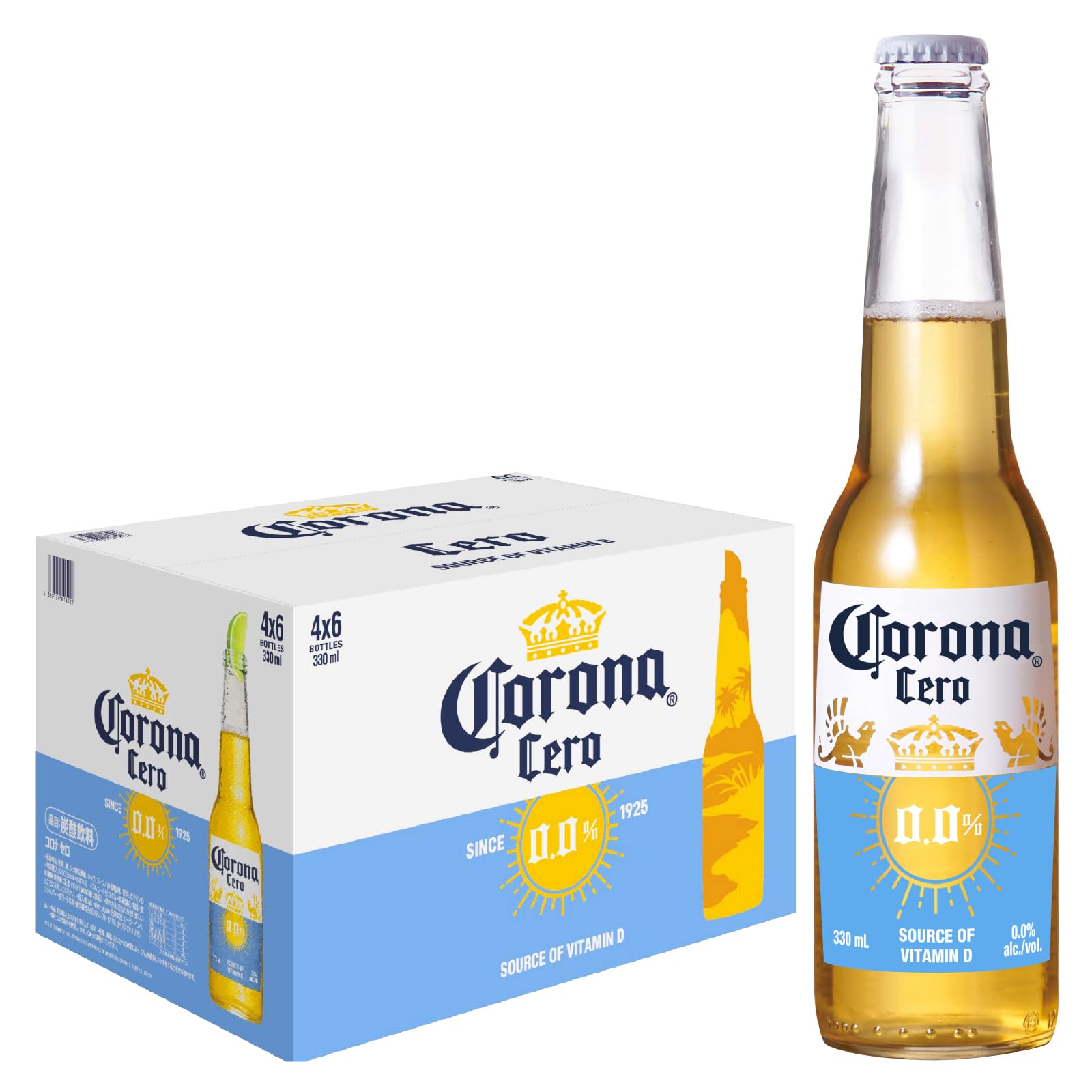 コロナ セロ 瓶 Corona Cero [ ノンアルコールビール 330ml…