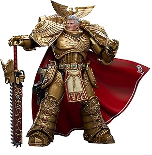 GWTCTOY JoyToy 30K - Personaggio d'azione originale 1:18, Imperial Fists Rogal Dorn, 18 cm