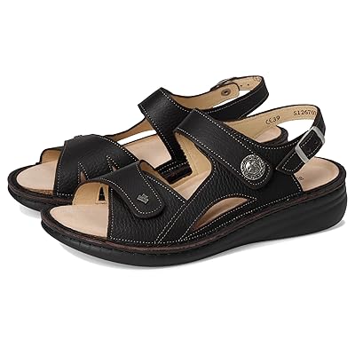 Finn Comfort Barbuda Darkbrown Grass Women