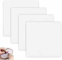 Toile Aida 11CT Pour Point De Croix - Noir - 75x75cm - Idéal Broderie, Couture, DIY