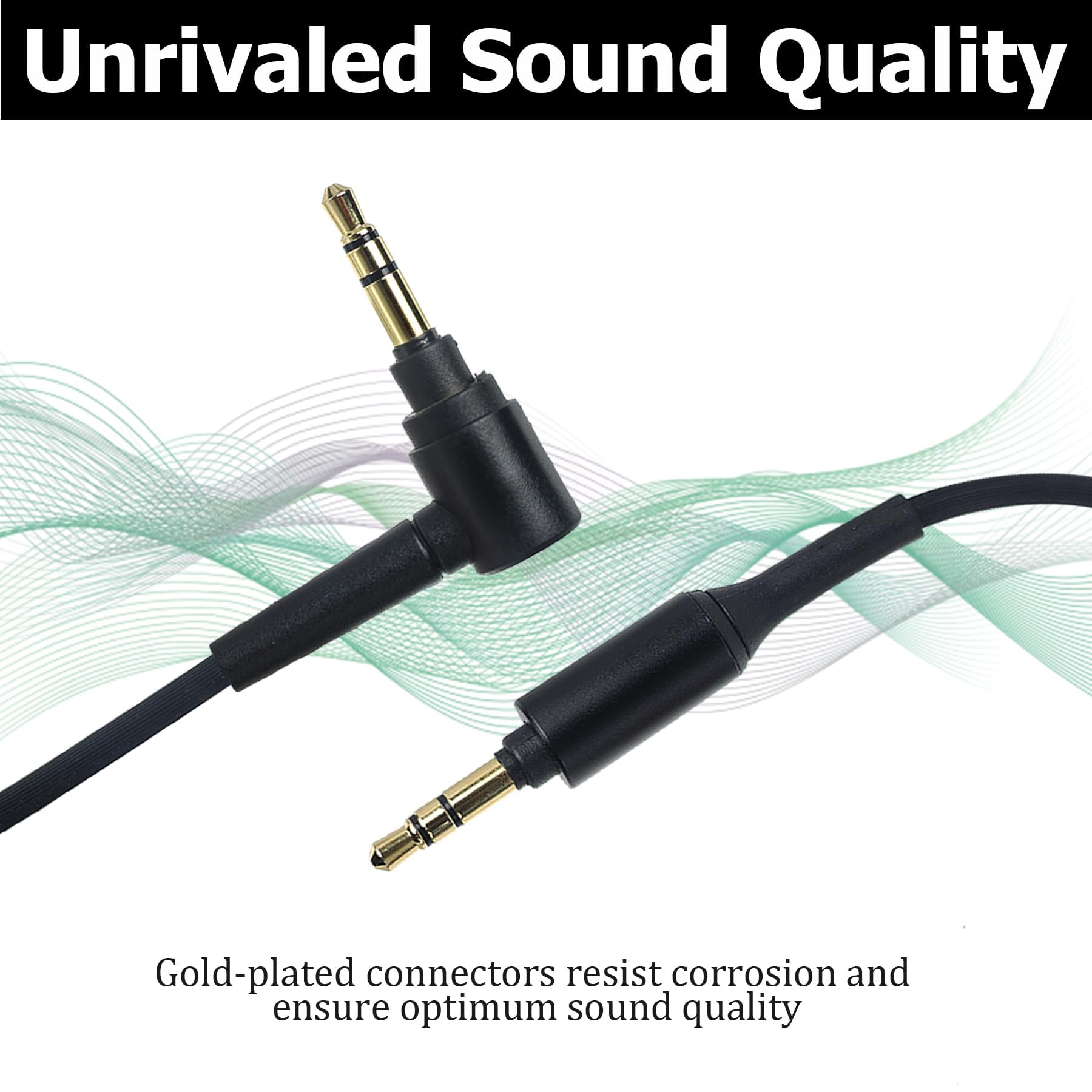 WH-1000XM5互換品 Geekriaブームマイクヘッドフォンケーブル、sony WH-1000XM5