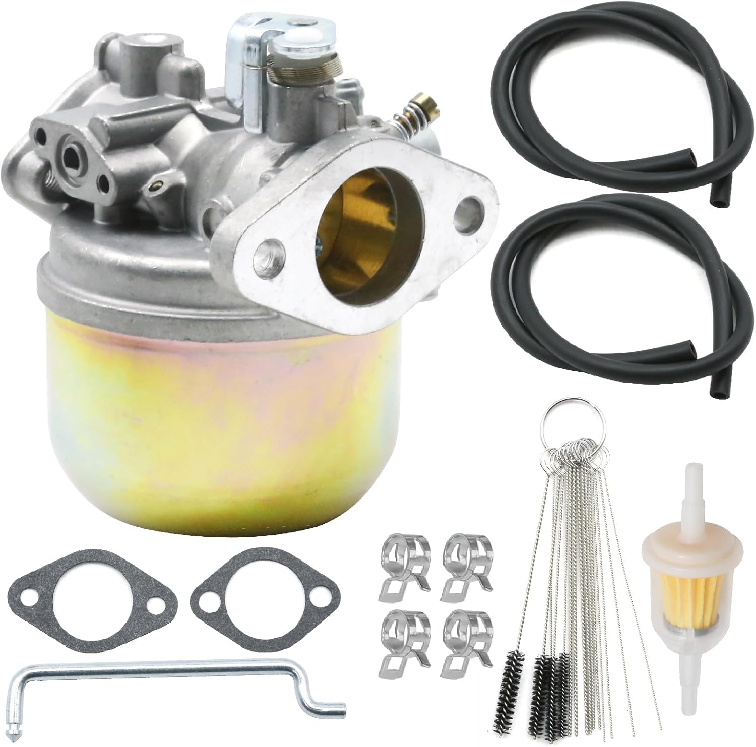 Anxingo 1014541 Carburetor Kit, Replacement for Club Car DS 1984-1991, Replacement for Kawasaki 341CC, Replaces SO6103010 1012508