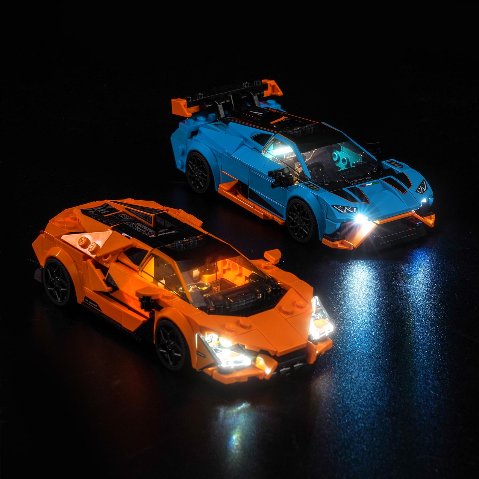 Light Kit Compatible with Lego 77238 L amborghini Revuelto & Huracán STO (No Model) - Image 3