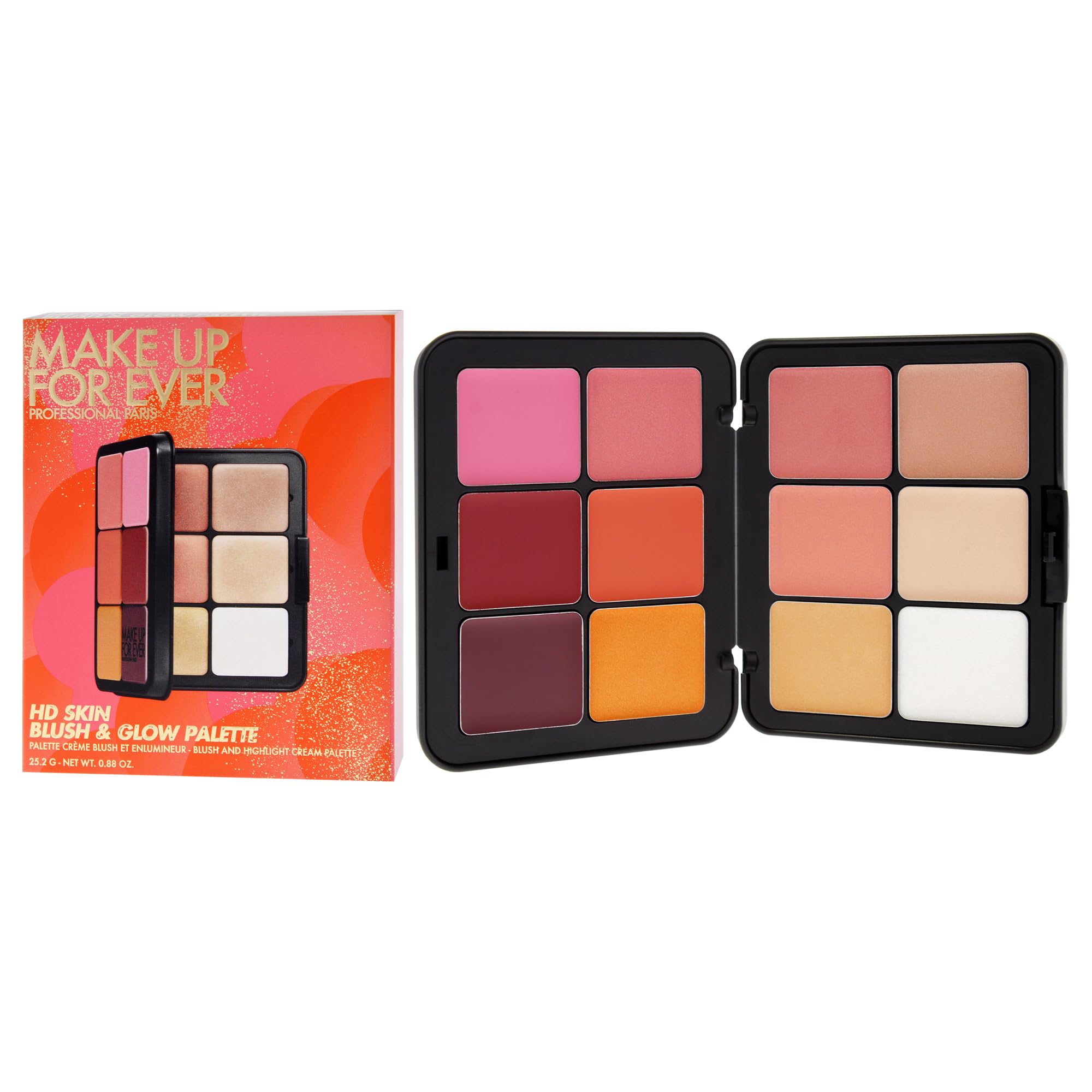 Amazon.com : HD Skin Blush and Glow Palette by Make Up For Ever